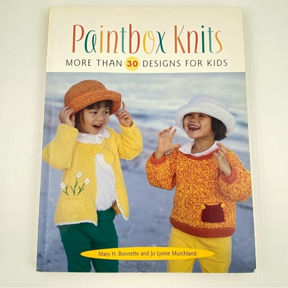Paintbox Knits Book: More Than 30 Designs for Kids Clothing Pattern Softcover - Picture 1 of 9